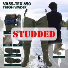 Vass-Tex 650 Thigh Wader (STUDDED) by Vass Textiles Limited